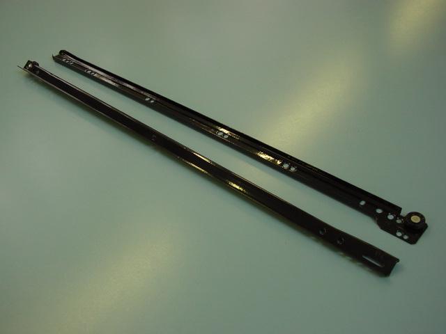 T_ GÖRGŐS FIÓKCSÚSZÓ ART 4500 ÖNBEHÚZÓS 600 mm TEHERB: 25 kg FEKETE 0