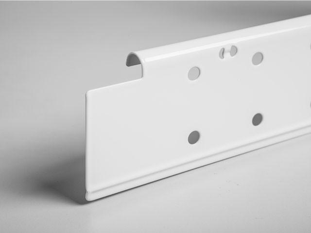 Megszűnt-FDS DUPLAFALÚ FÉM FIÓKOLDAL FDS-DF SW1 OLDALSZÁRNY 550mm FEHÉR 0