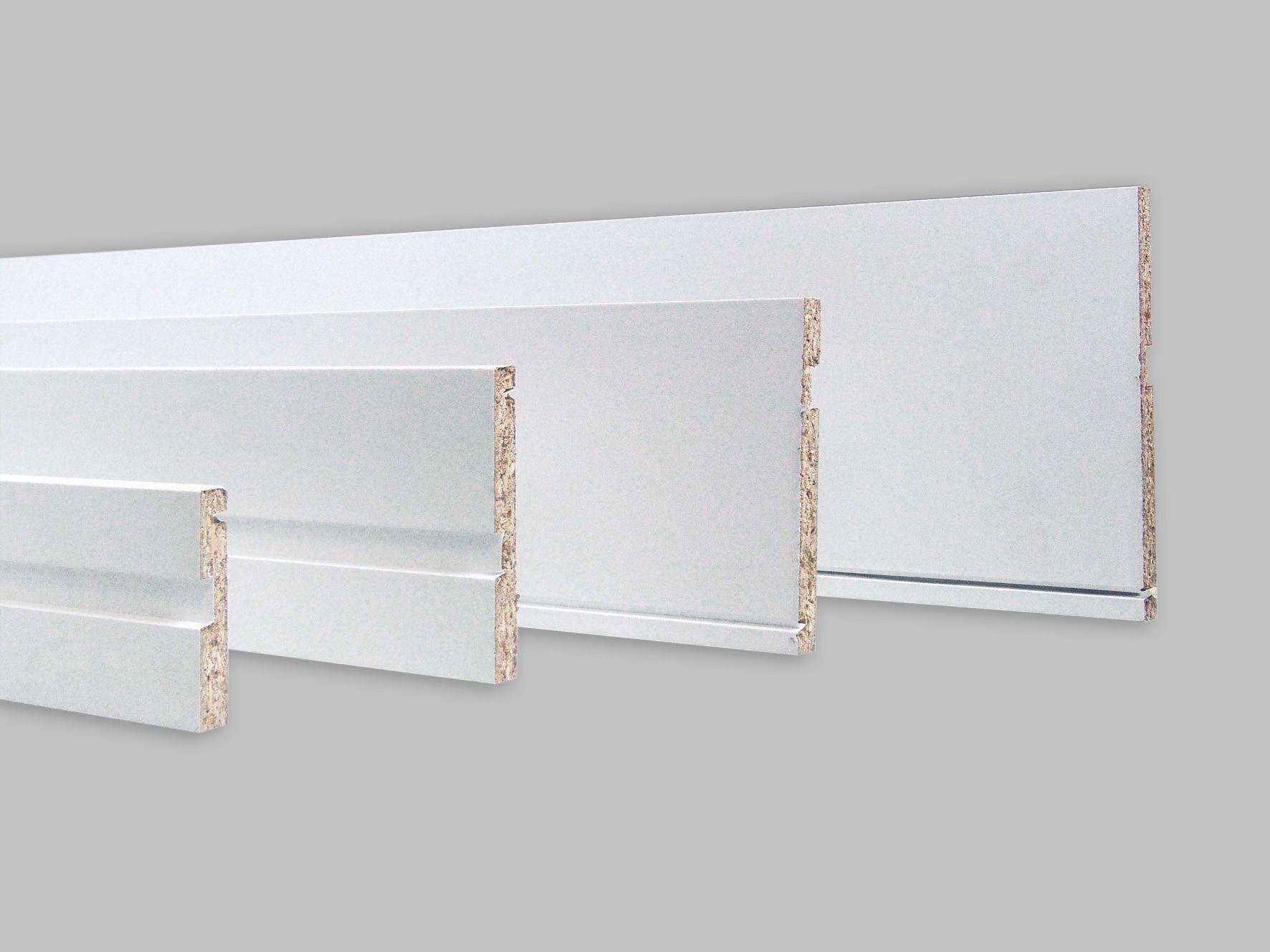 Megszűnt-KASÍROZOTT FIÓKOLDAL 1 NUTTAL 2500x85x12mm FEHÉR 0