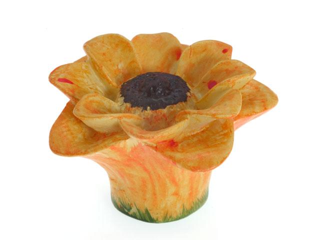 BÚTORFOGANTYÚ H 125-50 A55 VIRÁG GOMB SÁRGA 0