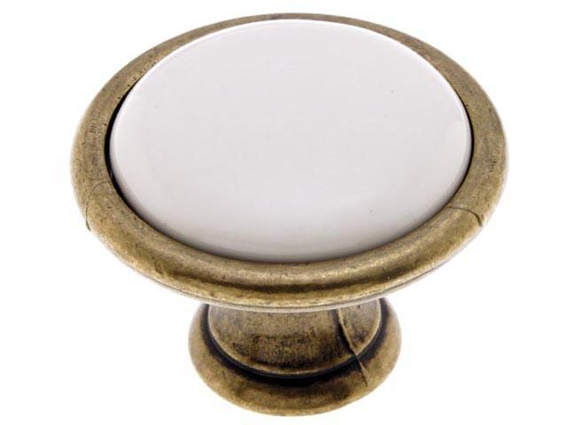 BÚTORFOGANTYÚ 1700-29 ÁTM:29 ANTIKOLT BRONZ-TÖRT FEHÉR 0