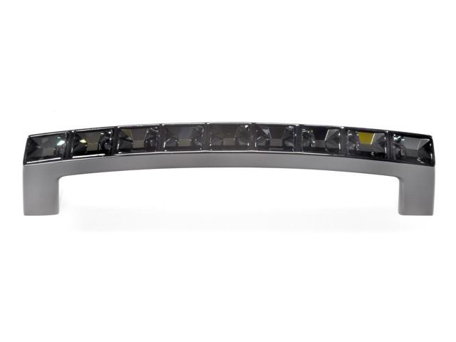 Megszűnt-BÚTORFOGANTYÚ 550.096.KRE2 96 FEKETE NIKKEL-SWAROVSKI KRISTÁLY 0