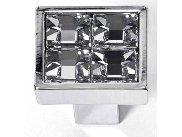 Megszűnt-BÚTORFOGANTYÚ 552.025.KR02 25 KRÓM-SWAROVSKI KRISTÁLY 0