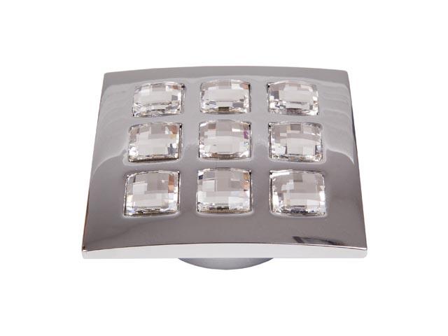 T_ BÚTORFOGANTYÚ 655.016.KR02 16 KRÓM-SWAROVSKI KRISTÁLY 0