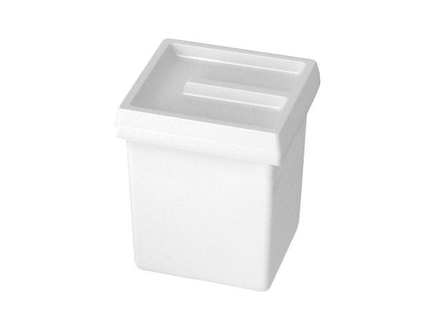 HULLADÉKGYŰJTŐ PATCEB (KÉZI FEDELES) 5L, 170x170x205 mm FEHÉR 0