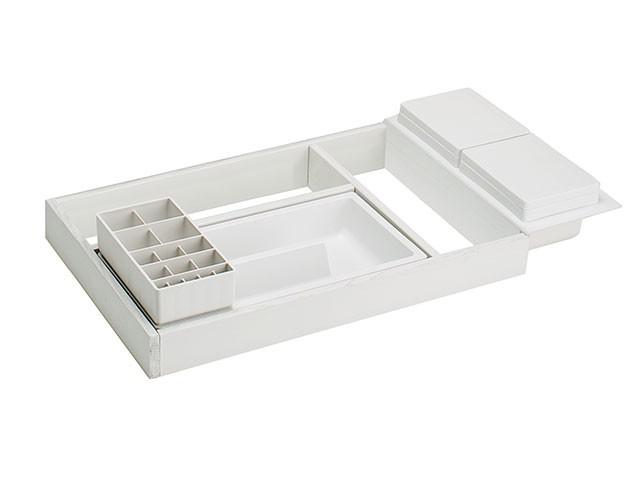 FŰRDŐSZOBAI TÁROLÓ CA27LGP RENDSZEREZŐ 412/482x242x69 mm FEHÉR 0