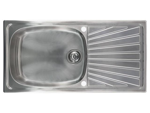 T_ CM MOSOGATÓ COMETA 1 MEDENCE+CSEPEGTETŐ 1000x500mm ACÉL 0