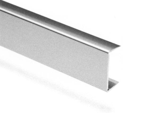 MUNKALAP ÉLPROFIL 4200x40/40mm FÉNYES ALUMÍNIUM 0