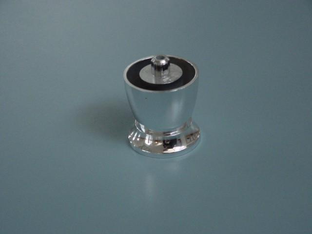 Megszűnt-MŰANYAG DESIGN LÁB 0719-54 H=44mm 100kg KRÓM 0