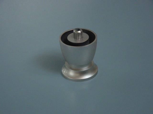 T_ MŰANYAG DESIGN LÁB 0719-54 H=44mm 100kg MATT NIKKEL 0