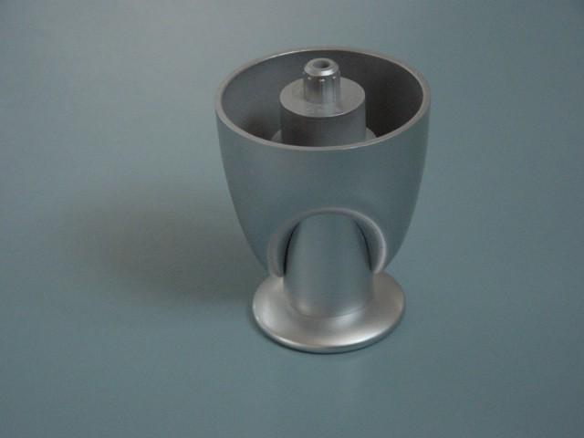 T_ MŰANYAG DESIGN LÁB 0763 H=70mm 100kg ALUMÍNIUM 0