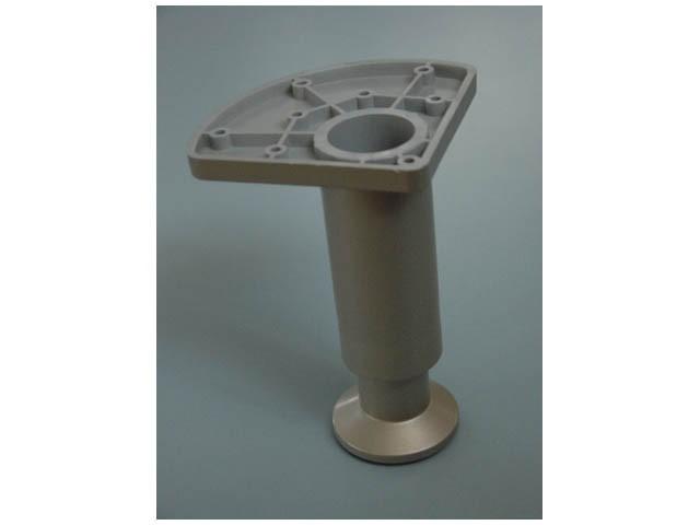 T_ MŰANYAG DESIGN LÁB ART 76 H=115mm 150kg MATT NIKKEL 0
