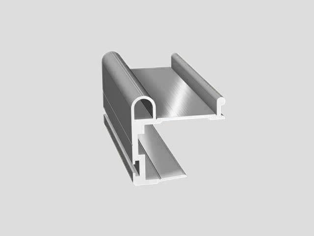 Megszűnt-TOLÓAJTÓ BÚTORLAPHOZ COSMO FOGANTYÚ PROFIL 3 m ALUMÍNIUM 0