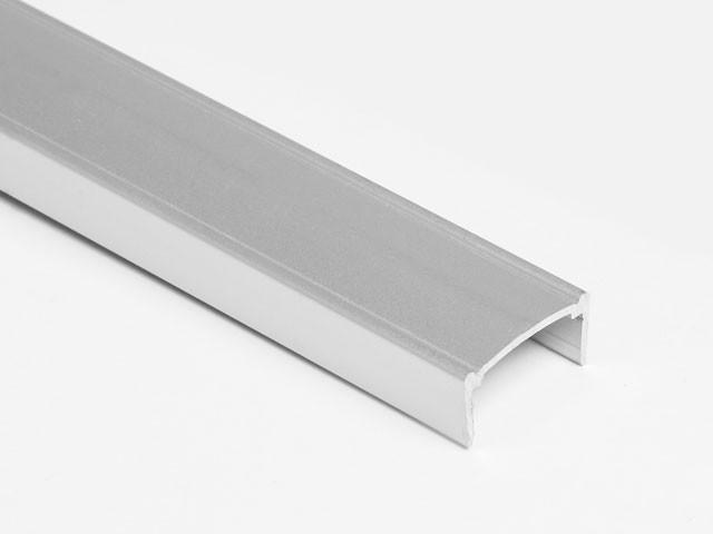 TOLÓAJTÓ BÚTORLAPHOZ ÉLPROFIL ´U´ 18mm, 3 m ALUMÍNIUM 0