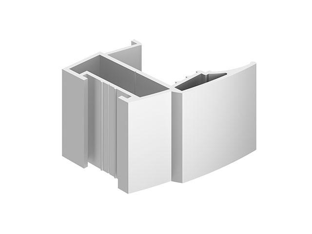 TOLÓAJTÓ BÚTORLAPHOZ STYLO FOGANTYÚ PROFIL 2,65m ALUMÍNIUM 0