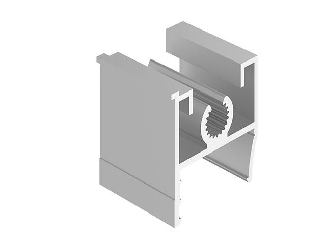 TOLÓAJTÓ BÚTORLAPHOZ FRAME FELSŐ PROFIL 2,65m ALUMÍNIUM 0