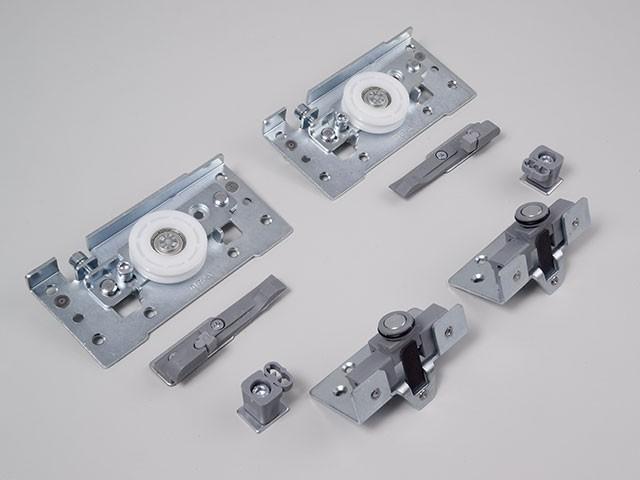 Megszűnt-TOLÓAJTÓ BÚTORLAPHOZ RV80 BELSŐ AJTÓHOZ 70 KG ALUMÍNIUM 0