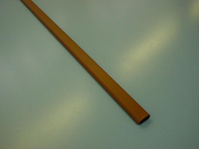 VÁLLFATARTÓ RÚD OVÁLIS 3000x30x15/0,7 mm BARNA 0