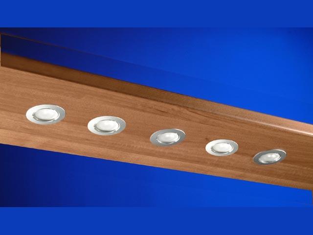 LÁMPATEST SET MIDI-BK halogén KRÓM 5x20W, D=68mm 0