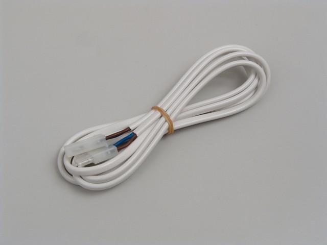 T_ VILÁGÍTÁSTECHNIKAI KIEGÉSZÍTŐ HOSSZABÍTÓ KÁBEL mini AMP-vel, 1800mm FEHÉR 0