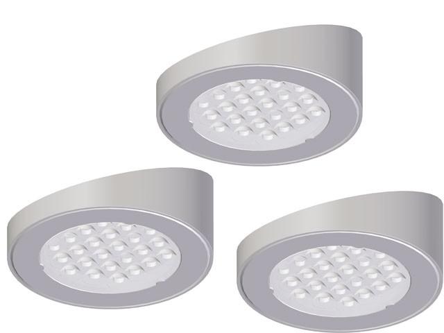 T_ LED VILÁGÍTÁS METRIS OB SZETT 3X1,7W ALUMÍNIUM 0